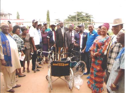 Donation of Wheel Chairs and Frame Walkers