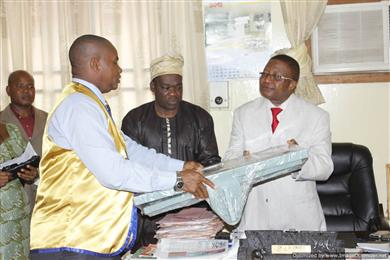 DONATION OF INCUBATORS TO CENTRAL HOSPITAL