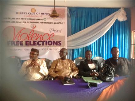 Public Lecture towards a Violence Free Elections