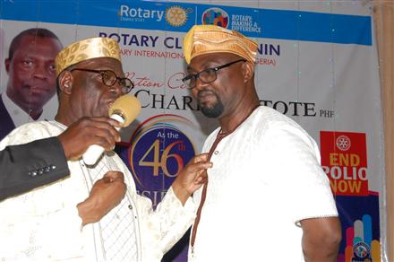 Induction of Honorary Rotarians