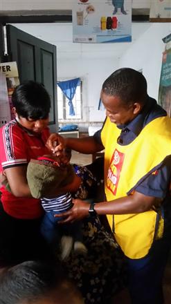 Immunization exercise towards eradicating polio