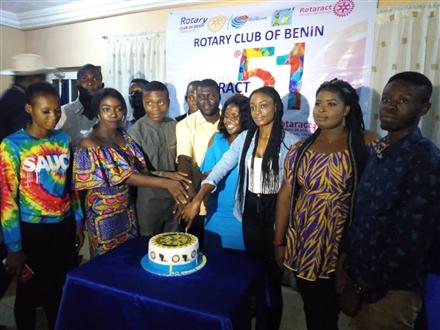 Rotary Club of Benin celebrates Rotaract at 51