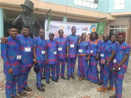 Rotary Club of Benin had Awards at the DISCON